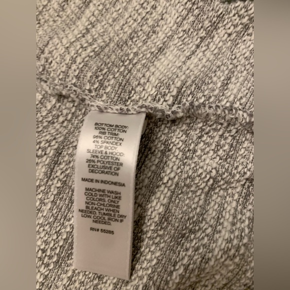 Express White and Gray Men's zip up Jacket - Picture 10 of 12